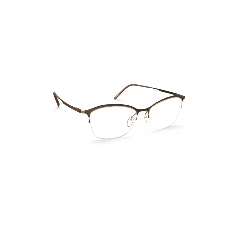 Eyeglasses Silhouette Lite Arcs 4557 6040 Silky Brown Eyeglasses Silhouette Lite Arcs 4557 6040 Silky Brown