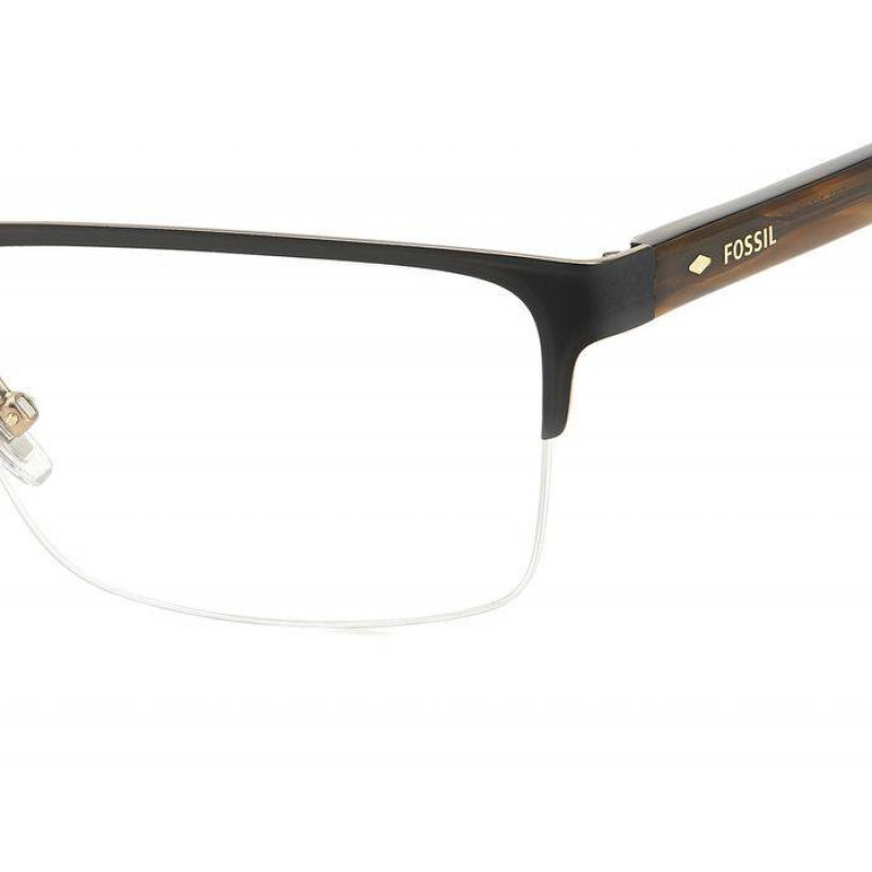Eyeglasses Fossil FOS 7154 /G 05K Black Brown Eyeglasses Fossil FOS 7154 /G 05K Black Brown