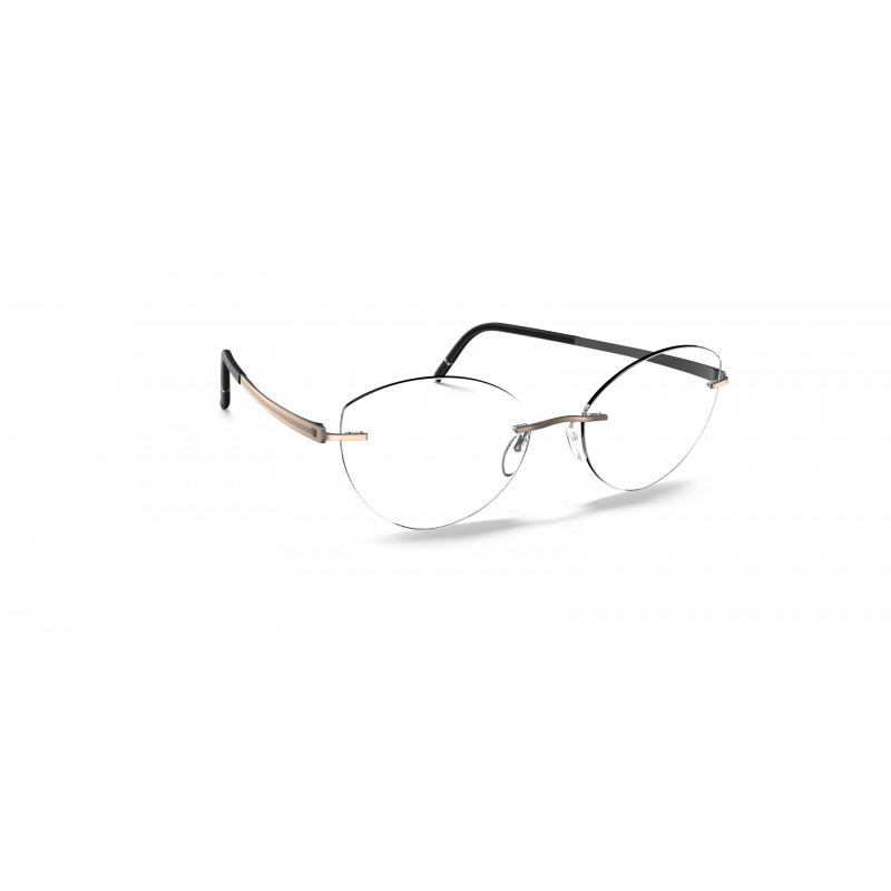 Eyeglasses Silhouette Momentum Chassis Rimless 5529 6960 Golden Signet Eyeglasses Silhouette Momentum Chassis Rimless 5529 6960 Golden Signet