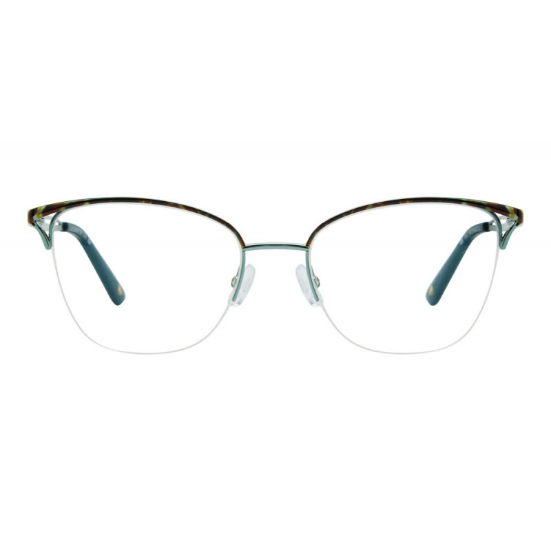 Eyeglasses Liz Claiborne L 473 YAP Havana Blue Eyeglasses Liz Claiborne L 473 YAP Havana Blue