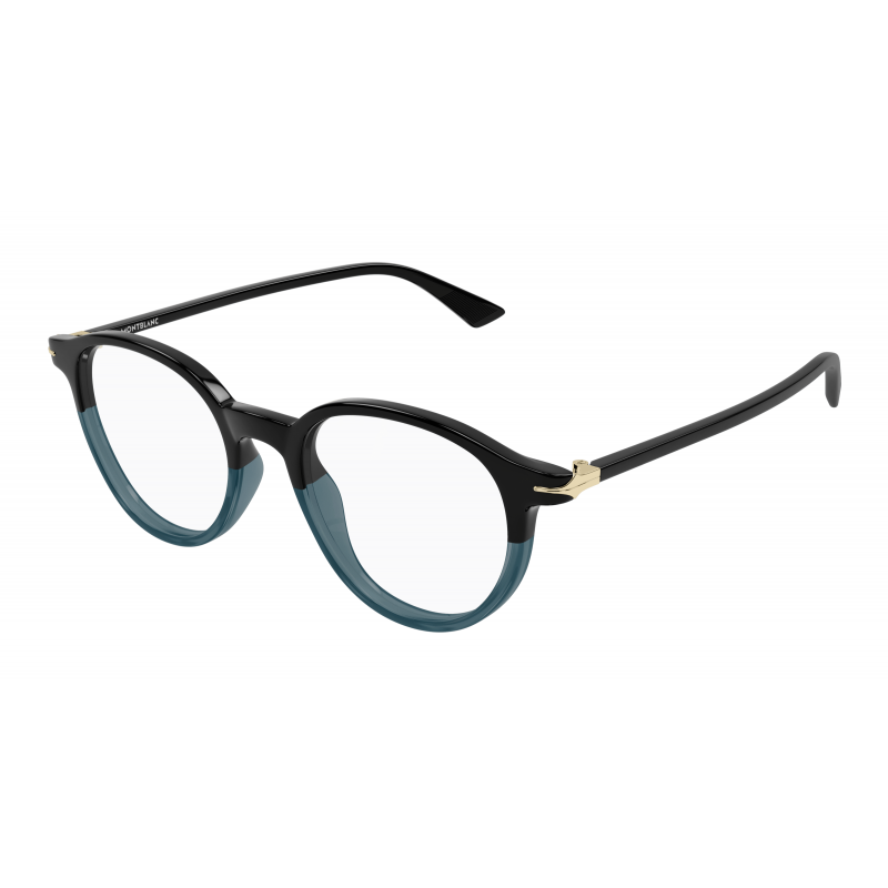 Eyeglasses Montblanc MB 0340 O- 003 Black / Transparent 50mm