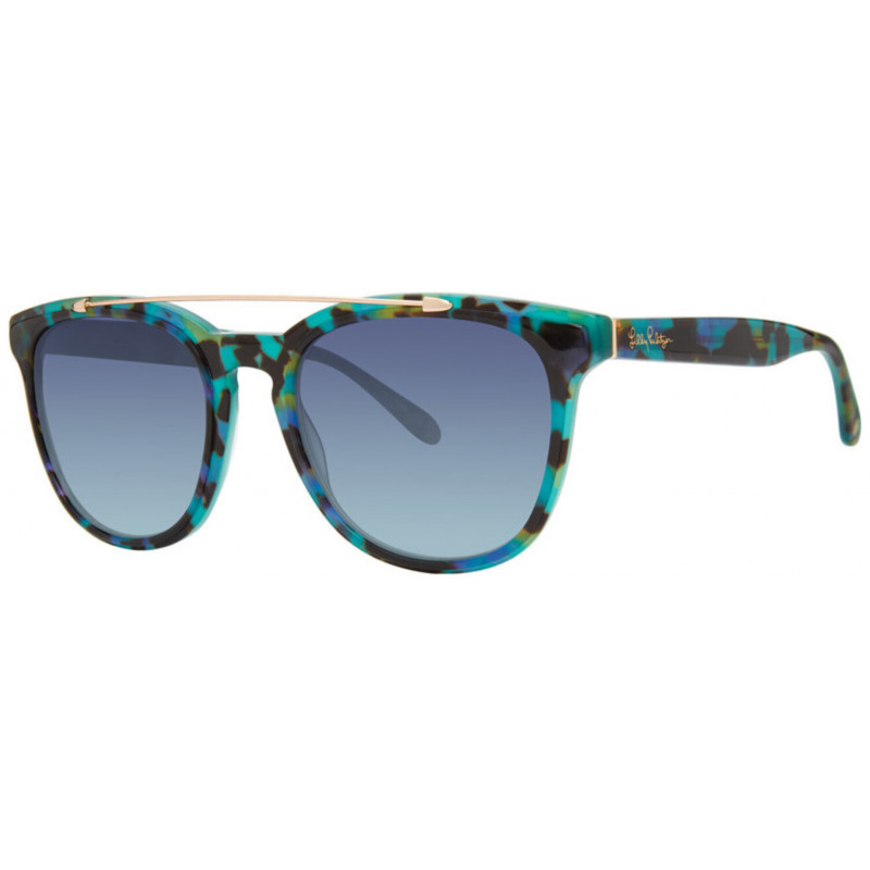 Eyeglasses Lilly Pulitzer Luni Teal Tortoise Eyeglasses Lilly Pulitzer Luni Teal Tortoise