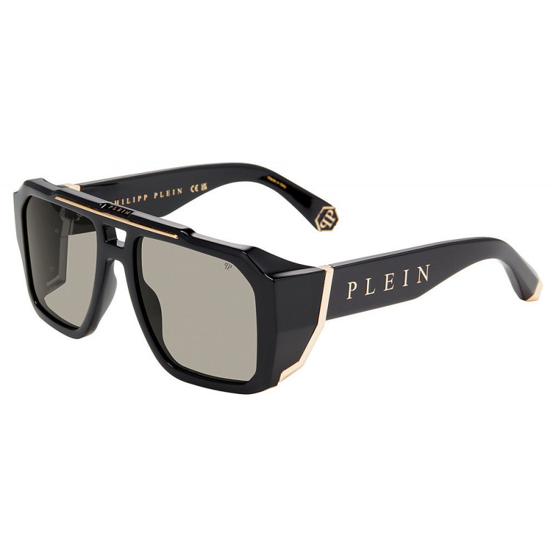 Sunglasses Philipp Plein SPP 184 M 0700 Shiny Black Sunglasses Philipp Plein SPP 184 M 0700 Shiny Black