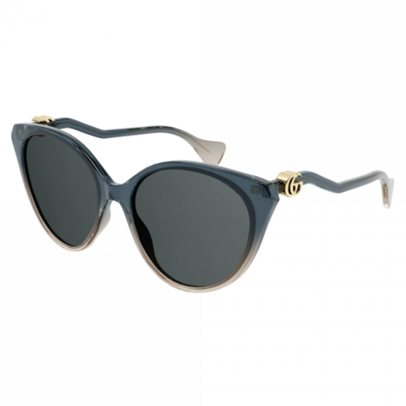 Sunglasses Gucci GG 1011 S- 002 Blue / Grey display picture 1