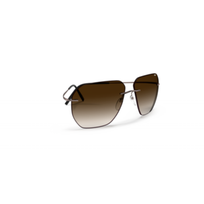 Sunglasses Silhouette TMA Collection 8743 6040 Brown/Black Sunglasses Silhouette TMA Collection 8743 6040 Brown/Black
