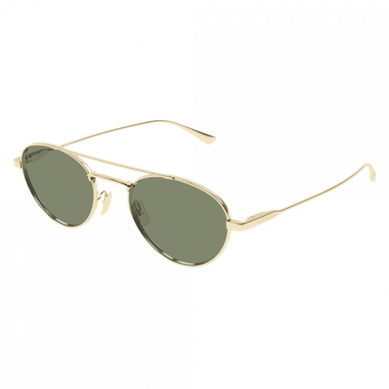 Sunglasses Saint Laurent SL 97 - 004 Gold / Green 51mm