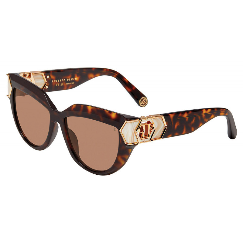 Sunglasses Philipp Plein SPP 176 M 0722 Dark Havana Sunglasses Philipp Plein SPP 176 M 0722 Dark Havana