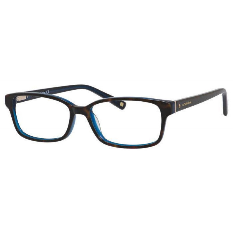 Eyeglasses Liz Claiborne L 633 IPR Havana Blue Eyeglasses Liz Claiborne L 633 IPR Havana Blue