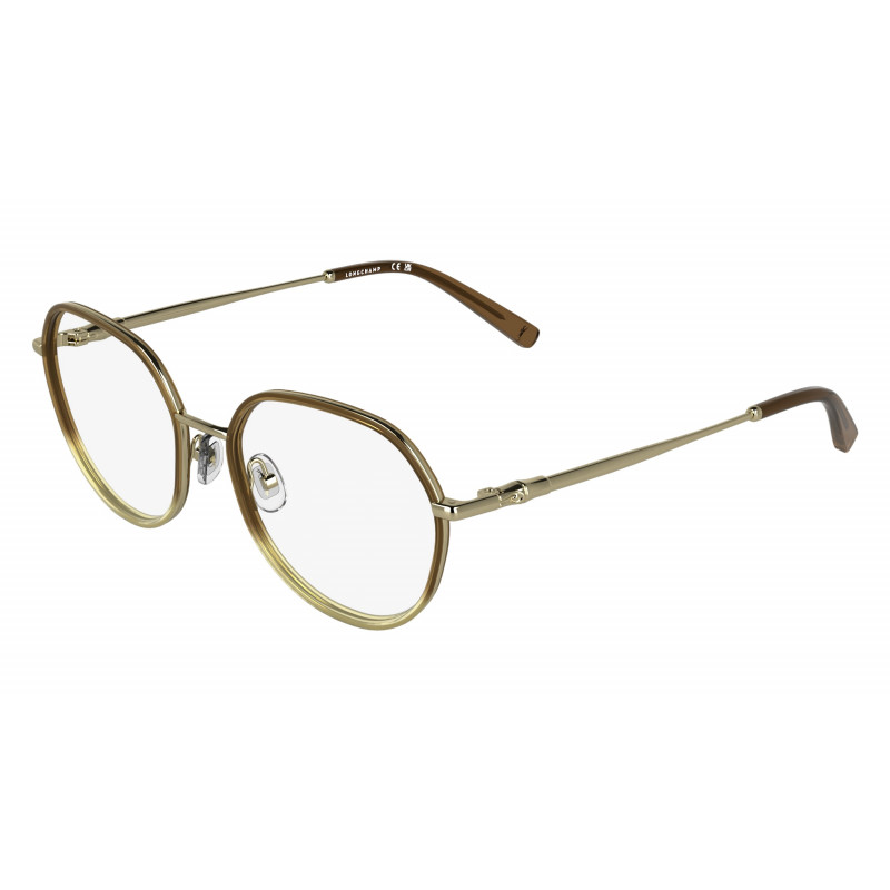 Eyeglasses LONGCHAMP LO 2185 207 Transparent Gradient Brown/Yel 52mm