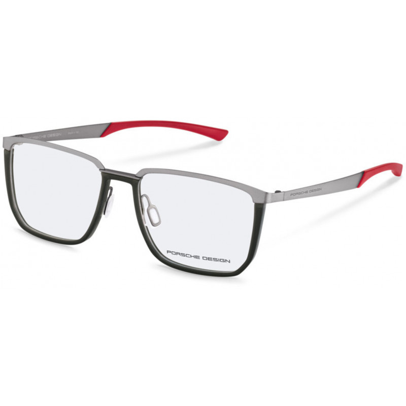 Sunglasses Porsche Design P 8790 d000 Black W Red Tips 55mm