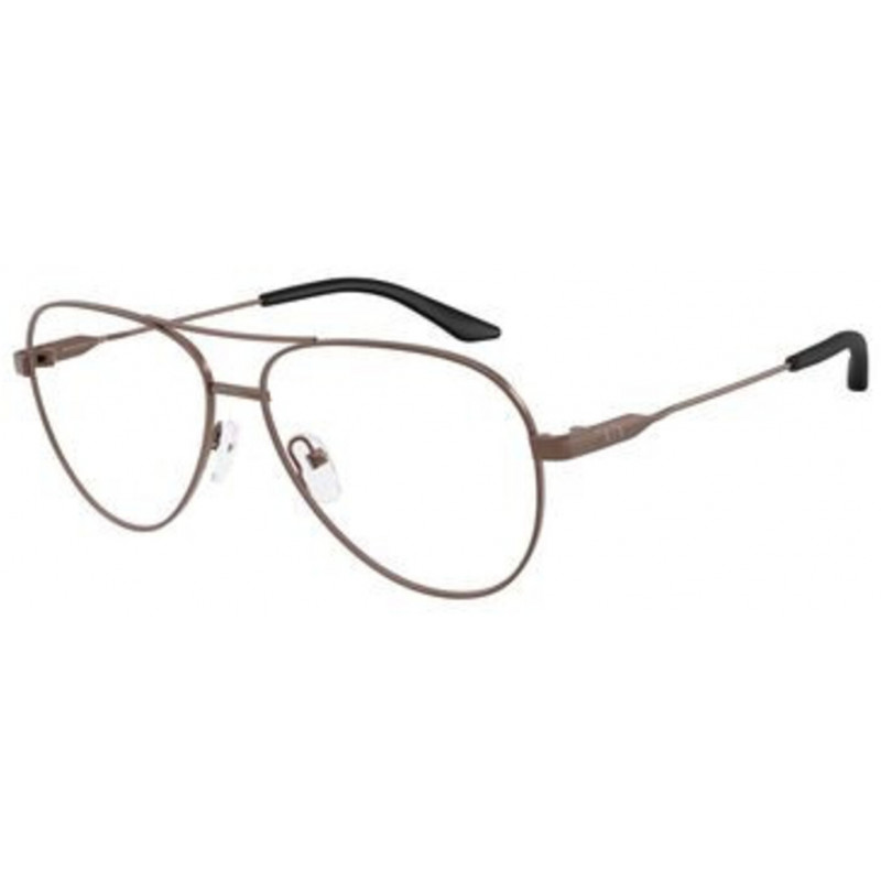 Eyeglasses Armani Exchange AX 1077 6106 Matte Bronze / Demo Lens 57mm