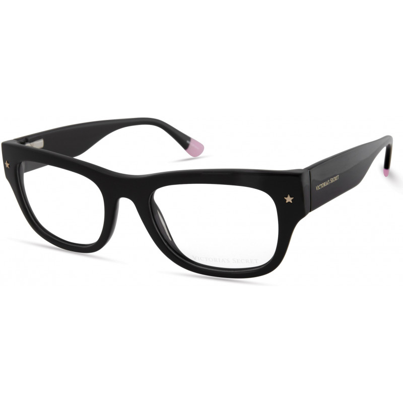 Eyeglasses Victoria's Secret VS 5014 001 Black W/ Gold Star On Temple Eyeglasses Victoria's Secret VS 5014 001 Black W/ Gold Star On Temple