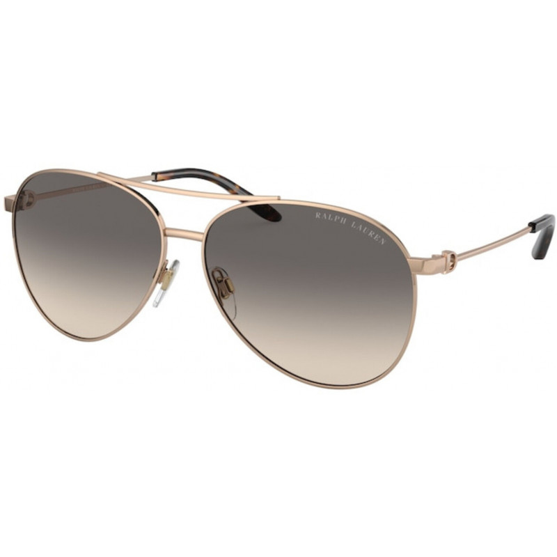 Sunglasses Ralph Lauren RL 7077 935011 The Andie Shiny Rose Gold Grey Sunglasses Ralph Lauren RL 7077 935011 The Andie Shiny Rose Gold Grey