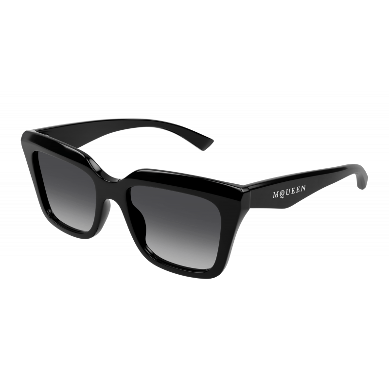 Sunglasses Alexander McQueen AM 0473 S- 001 Black / Grey 53mm