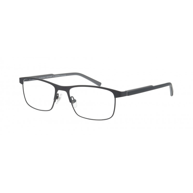 Eyeglasses Pro-design Denmark SLOPE 1 6031 Black Dark Matt / Nosepad 52mm