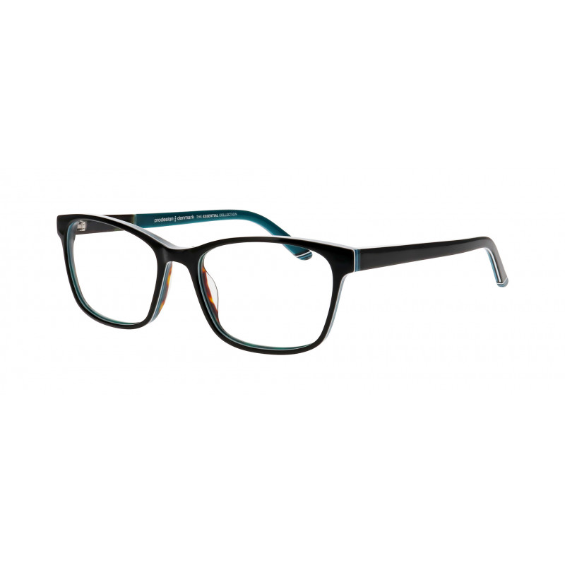 Eyeglasses Pro-design Denmark STRATA 1 6032 Black Dark Shiny 54mm