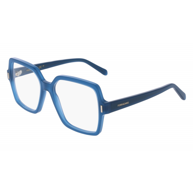 Eyeglasses FERRAGAMO SF 3031 423 Opaline Blue Eyeglasses FERRAGAMO SF 3031 423 Opaline Blue