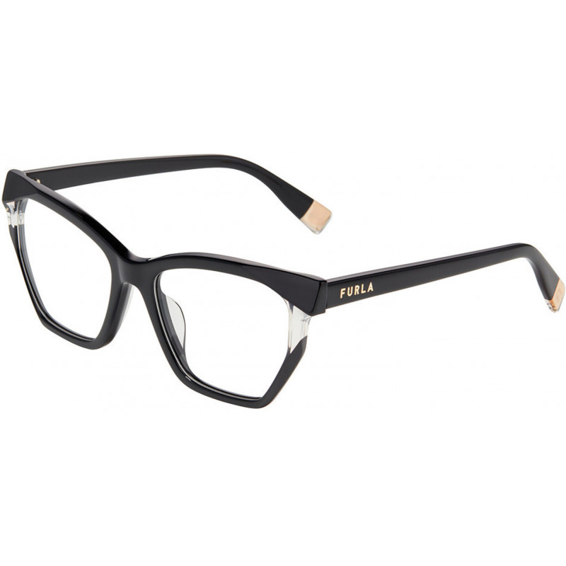 Sunglasses Furla VFU 868 V 700y Shiny Black 53mm