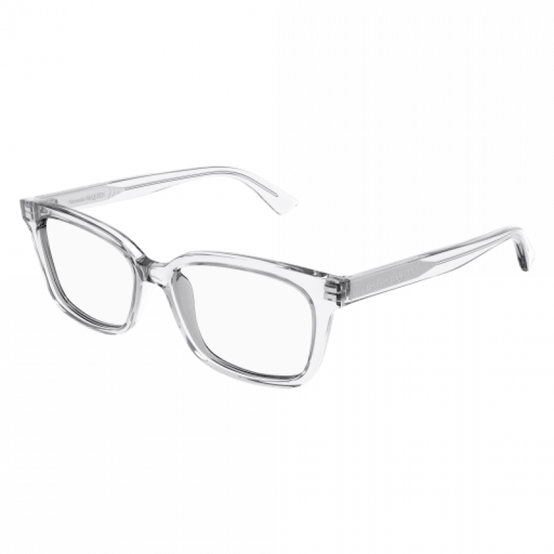 Eyeglasses Alexander McQueen AM 0464 O- 004 Crystal / Transparent Eyeglasses Alexander McQueen AM 0464 O- 004 Crystal / Transparent