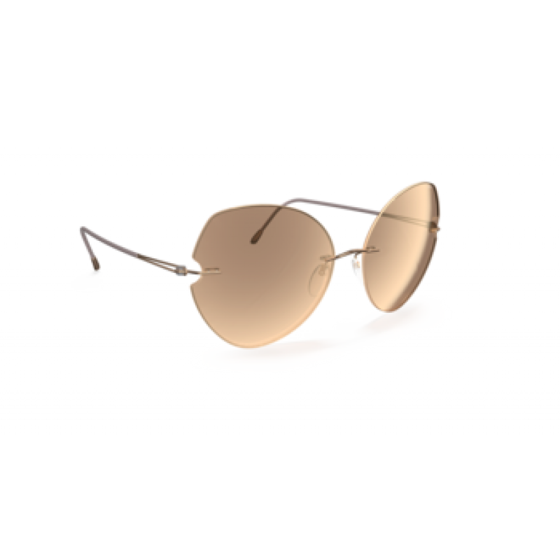 Sunglasses Silhouette Rimless Shades 8182 3530 Rose Gold / Light Beige Sunglasses Silhouette Rimless Shades 8182 3530 Rose Gold / Light Beige