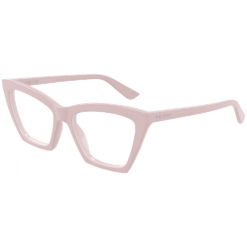 Eyeglasses Alexander McQueen AM 0536 O- 004 Pink / Transparent 54mm