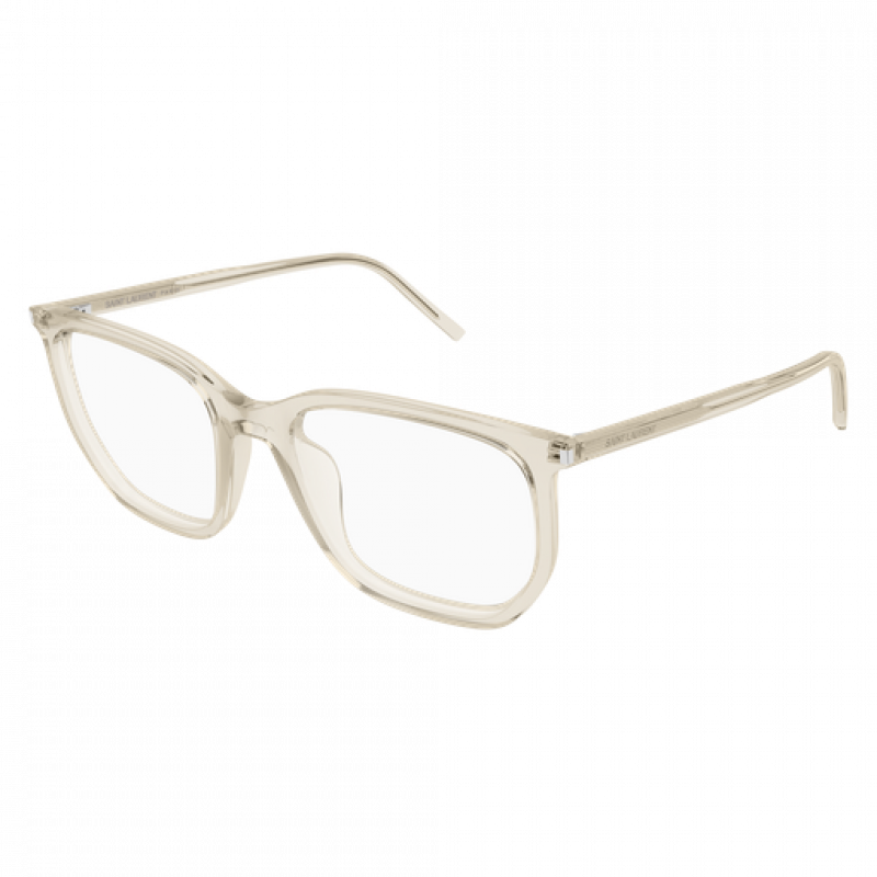 Eyeglasses Saint Laurent SL 802 - 004 Beige / Transparent 55mm