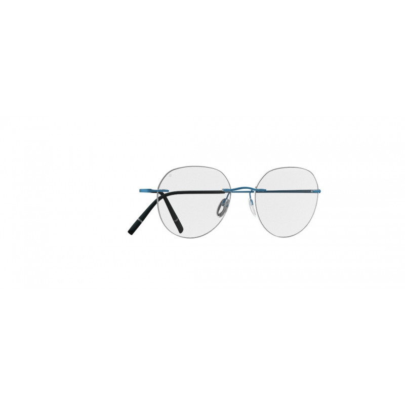 Eyeglasses Silhouette Titan Minimal Art Stellar Demo Rimless 5599 5040 Hydra Azur 49mm