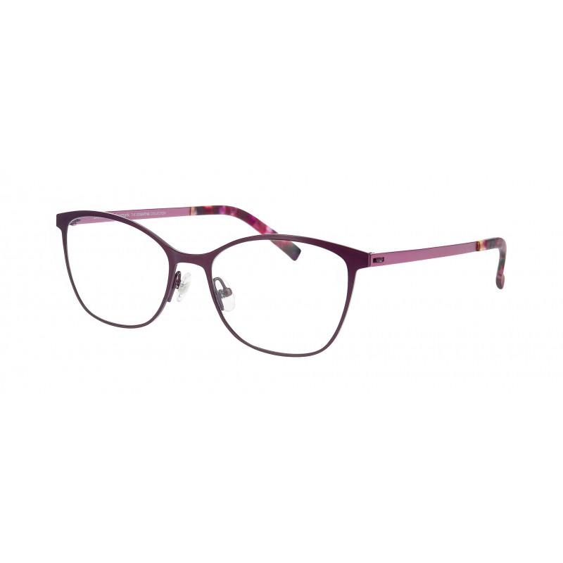 Eyeglasses Pro-design Denmark STITCH 5 3721 Plum Medium Matt / Nosepad 55mm