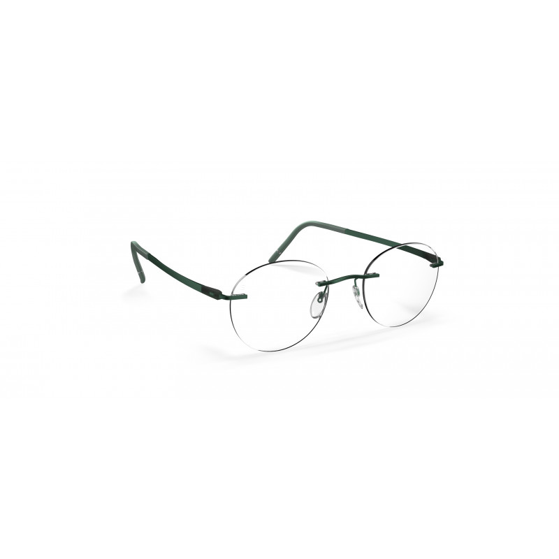 Eyeglasses Silhouette The Dawn Chassis Rimless 5573 5540 Emerald Green Eyeglasses Silhouette The Dawn Chassis Rimless 5573 5540 Emerald Green