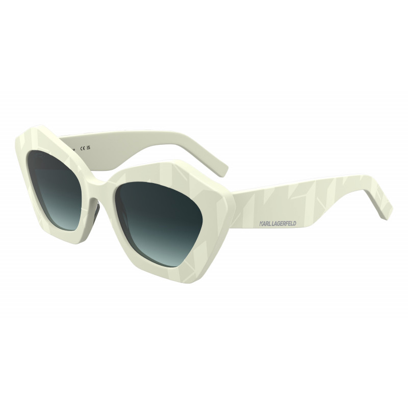 Sunglasses KARL LAGERFELD KL 6199 S 105 White Sunglasses KARL LAGERFELD KL 6199 S 105 White