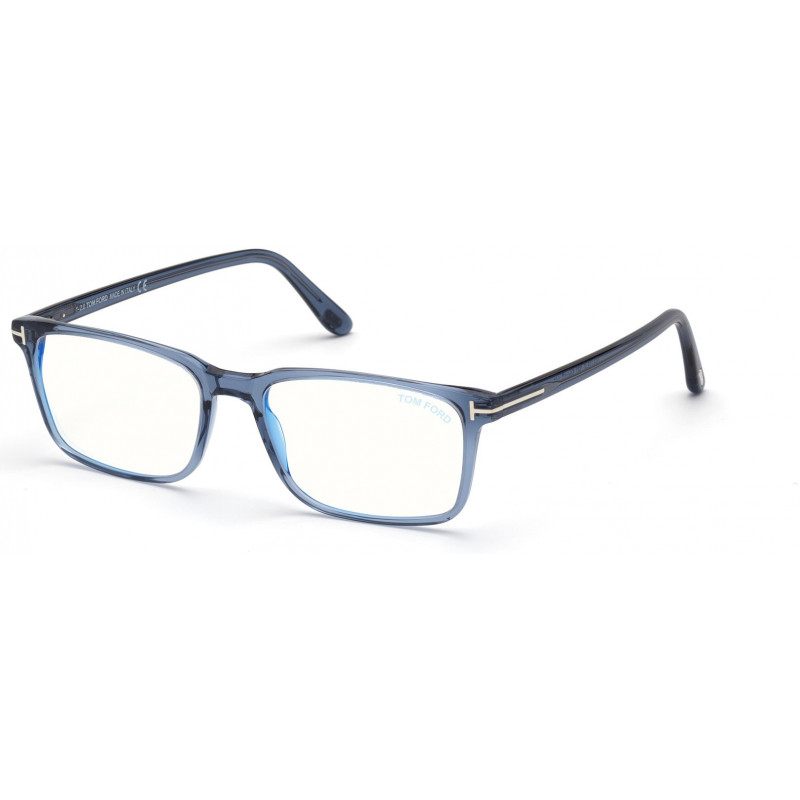 Eyeglasses Tom Ford FT 5735 -B 090 Shiny Blue / Eyeglasses Tom Ford FT 5735 -B 090 Shiny Blue /