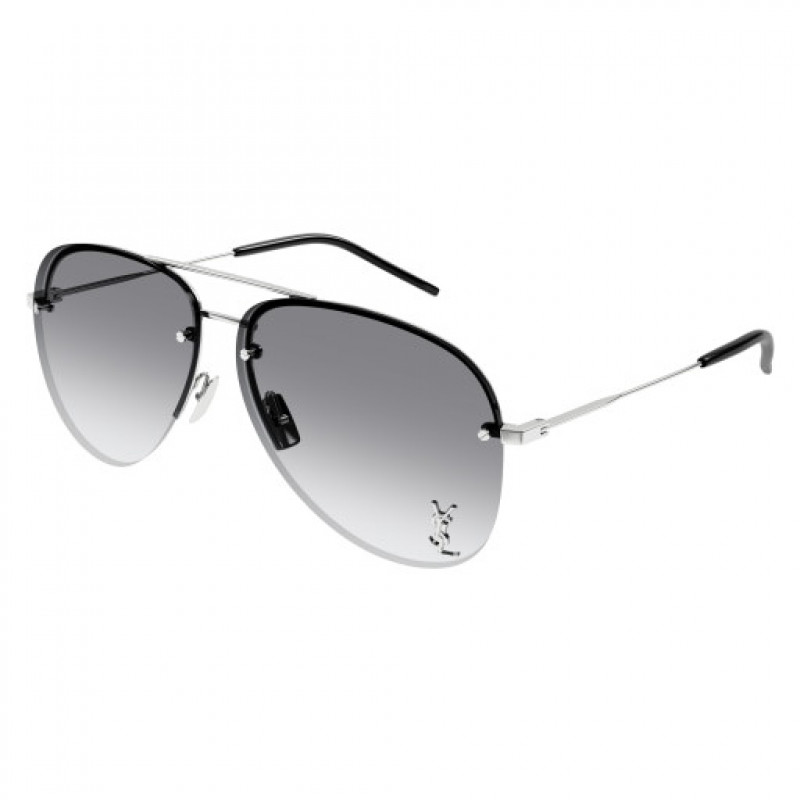 Sunglasses Saint Laurent CLASSIC 11 M- 005 Silver / Grey Sunglasses Saint Laurent CLASSIC 11 M- 005 Silver / Grey