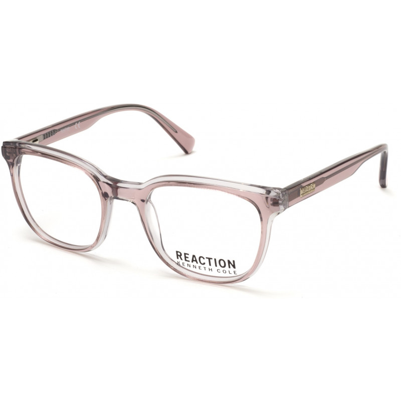 Eyeglasses Kenneth Cole Reaction KC 0800 074 Pink/Monocolor / Shiny Light Pink 51mm