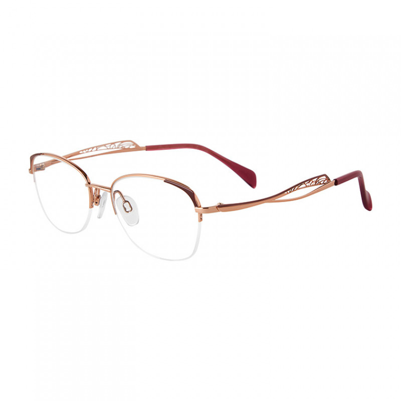 Eyeglasses Line Art 2178 Rose Gold RG Eyeglasses Line Art 2178 Rose Gold RG