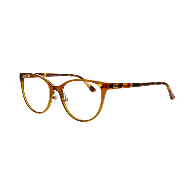 Eyeglasses Pro-design Denmark FILL 2 5015 Brown Light Transparent Eyeglasses Pro-design Denmark FILL 2 5015 Brown Light Transparent
