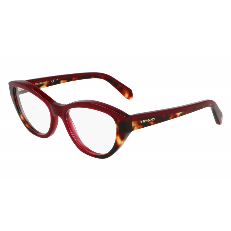 Eyeglasses FERRAGAMO SF 3011 654 Opaline Burgundy/Red Tortoise Eyeglasses FERRAGAMO SF 3011 654 Opaline Burgundy/Red Tortoise