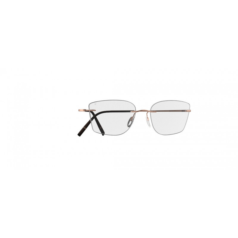 Eyeglasses Silhouette Titan Minimal Art Stellar Demo Rimless 5599 3530 Aurora Rosegold 53mm