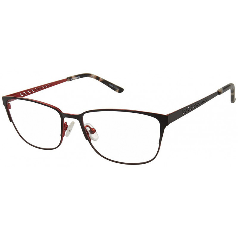 Eyeglasses VISION'S 236 C01 Black/Red 52mm