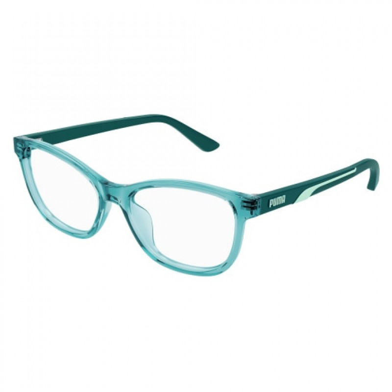 Eyeglasses Puma PJ 0077 O- 005 Light-blue / Transparent Blue Eyeglasses Puma PJ 0077 O- 005 Light-blue / Transparent Blue