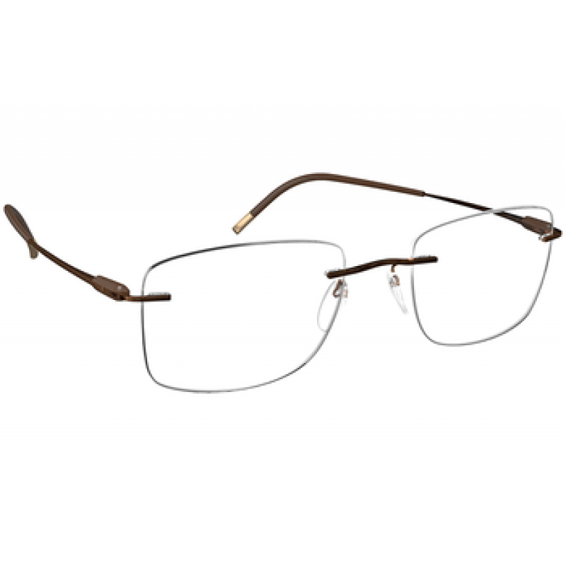 Eyeglasses Silhouette Purist ( 5561 ) 6040 Harmonious Brown Eyeglasses Silhouette Purist ( 5561 ) 6040 Harmonious Brown