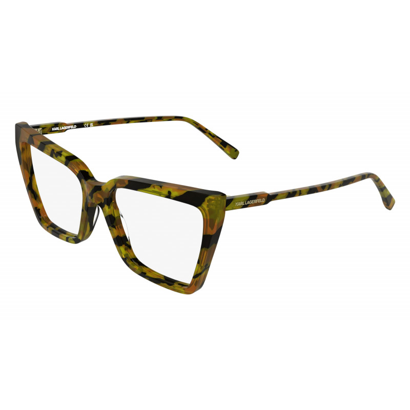 Eyeglasses KARL LAGERFELD KL 6216 212 Striped Brown Eyeglasses KARL LAGERFELD KL 6216 212 Striped Brown