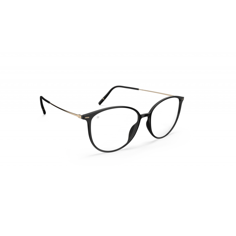 Eyeglasses Silhouette Urban LITE 1626 9030 Black/Gold 51mm
