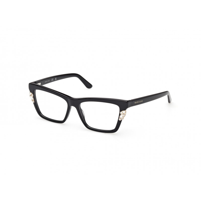 Eyeglasses Guess By Marciano GM 50048 001 Shiny Black / Eyeglasses Guess By Marciano GM 50048 001 Shiny Black /