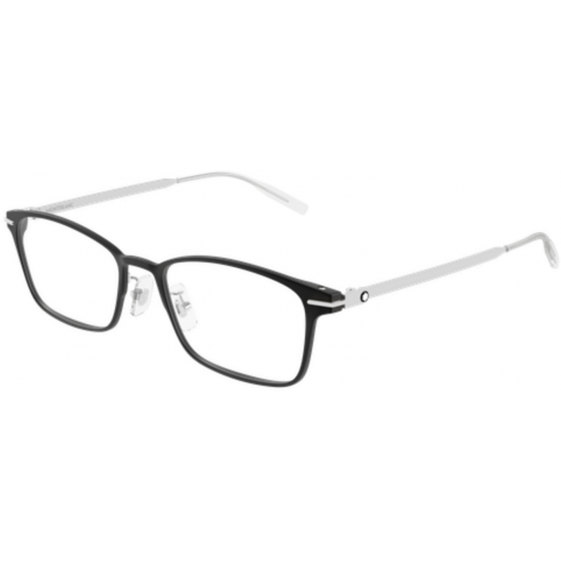 Eyeglasses Montblanc MB 0449 OJ- 002 Black / Transparent Silver 54mm