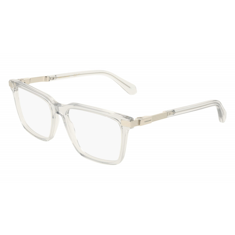 Eyeglasses FERRAGAMO SF 3065 050 Light  Crystal Grey 55mm