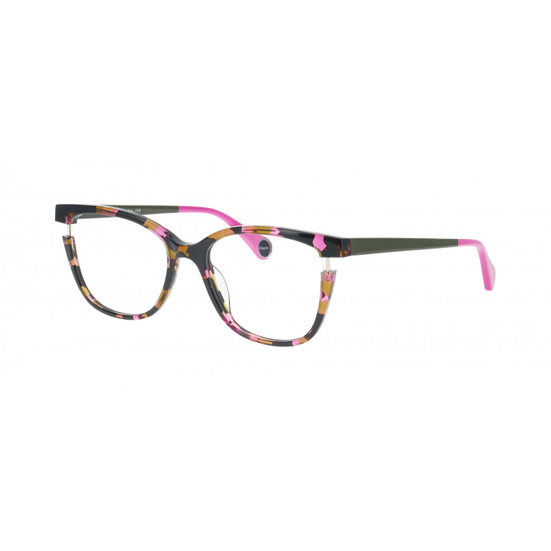 Eyeglasses WOOW LUCKY CHARM 3 7436 Camouflage Purple Pistachio 54mm