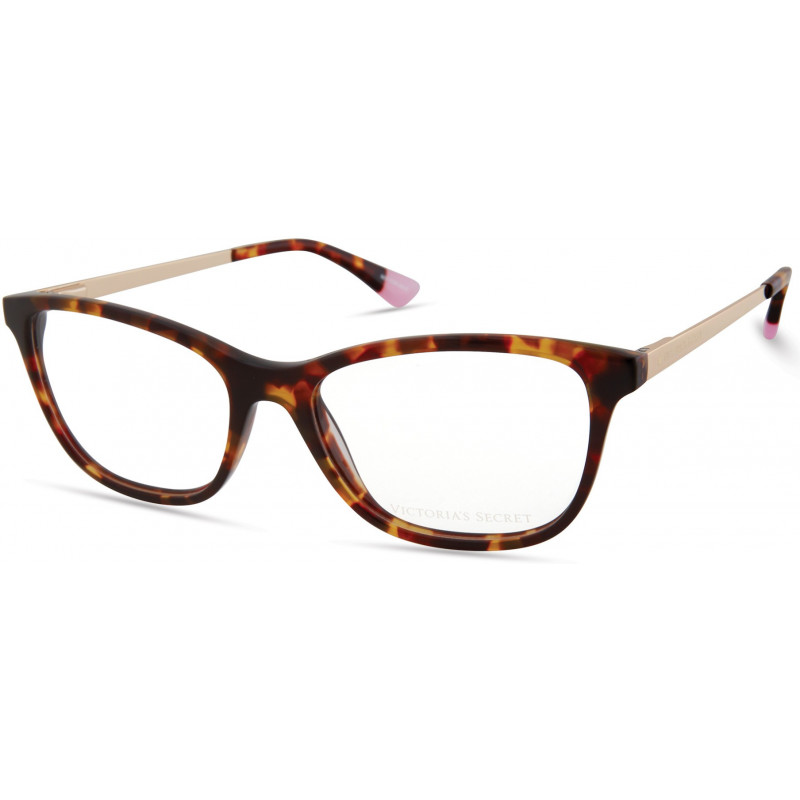 Eyeglasses Victoria's Secret VS 5023 052 Dark Tortoise W/ Gold Star On Temple Tips Eyeglasses Victoria's Secret VS 5023 052 Dark Tortoise W/ Gold Star On Temple Tips