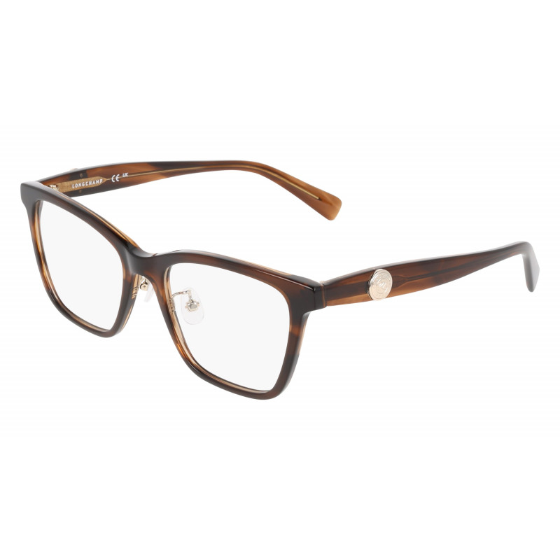 Eyeglasses LONGCHAMP LO 2803 LB 211 Striped Brown 52mm