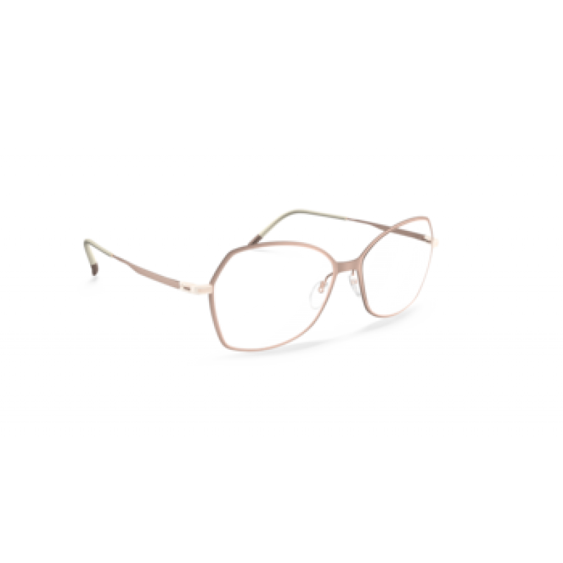 Eyeglasses Silhouette Lite Wave Full Rim 4559 3530 Balanced Rose 55mm