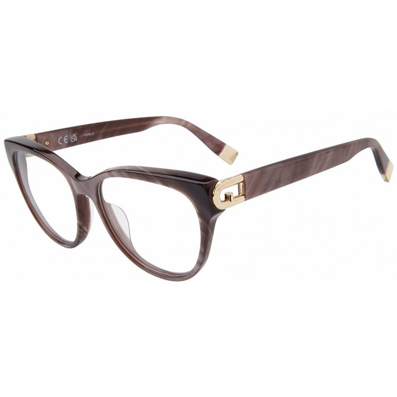 Sunglasses Furla VFU 827 0915 Shiny Pearly Violet 54mm